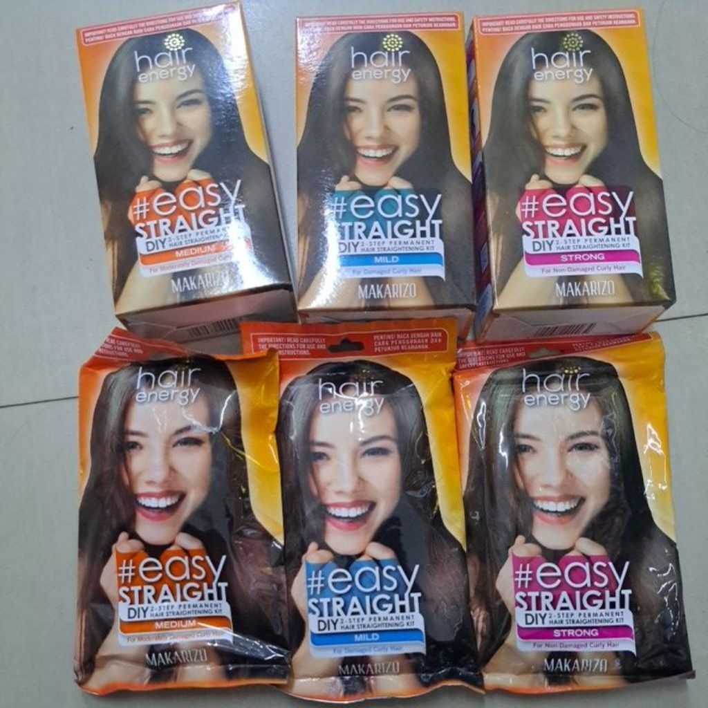makarizo  smoothing easy straight ukuran 120ml dan 80ml sachet