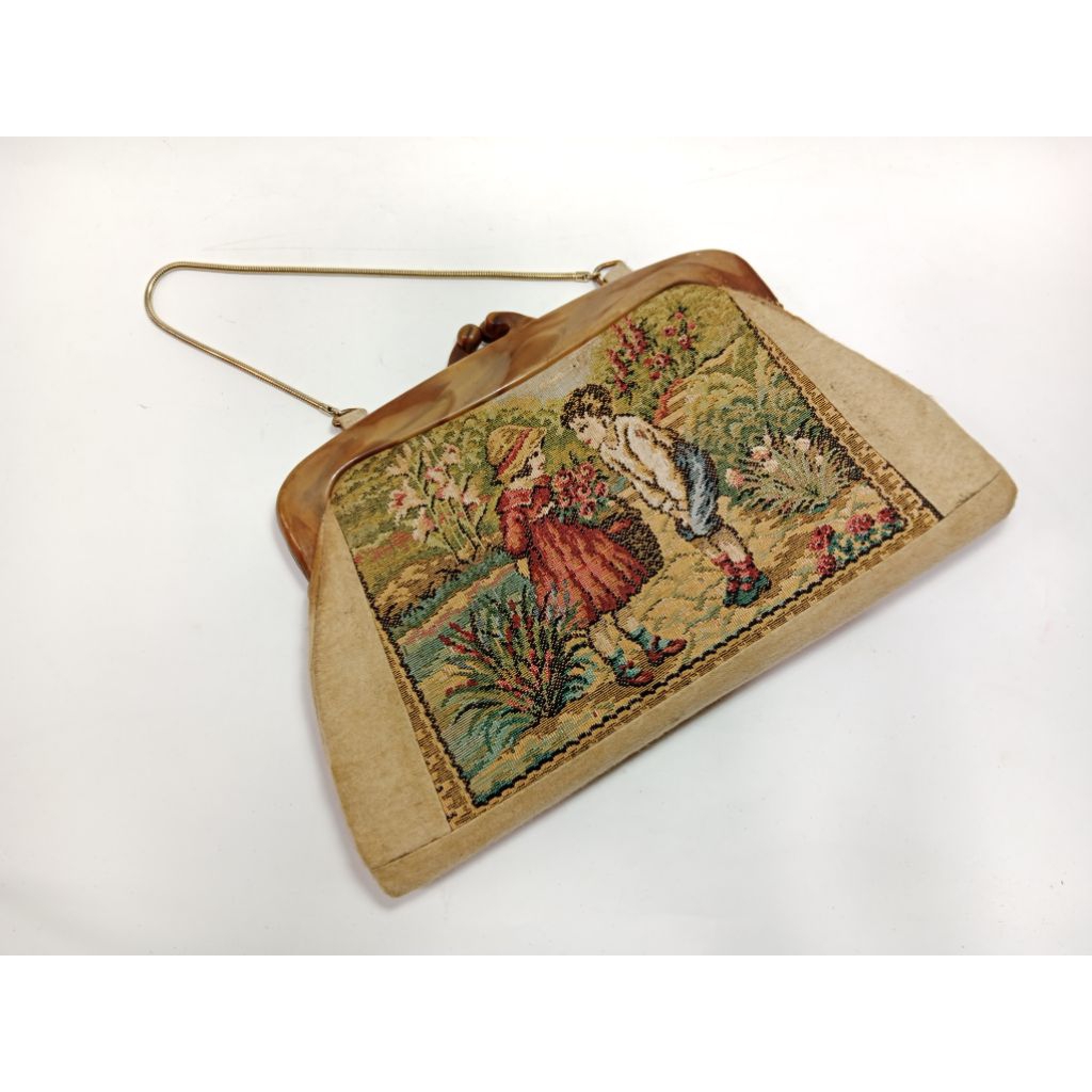 Tas Pesta Jadul Tapestry Vintage Bag