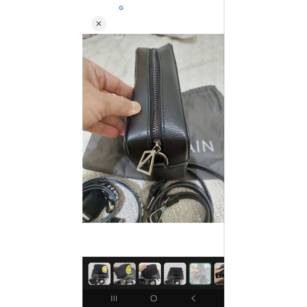 Preloved tas Obermain Sonia Cross Body. Smiley Edition