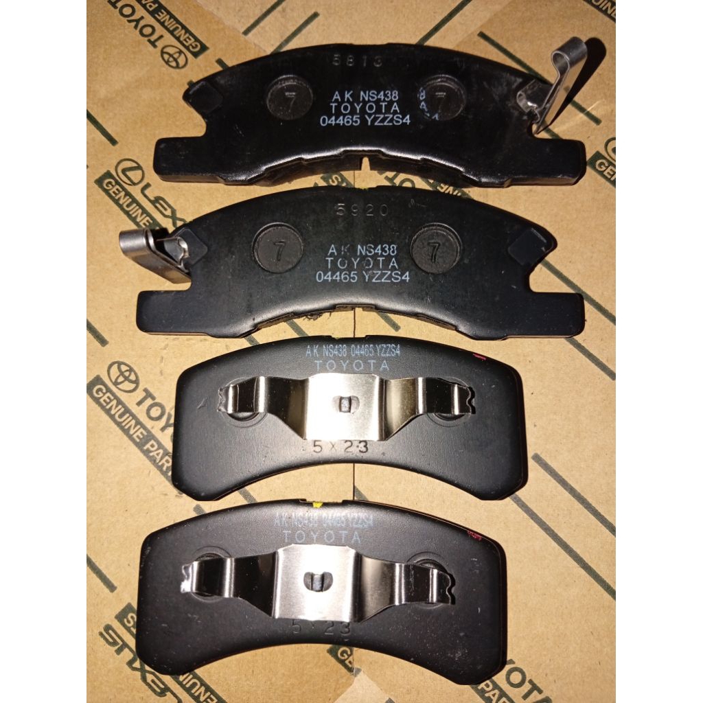 04465-YZZS4 Brake pad depan toyota agya manual