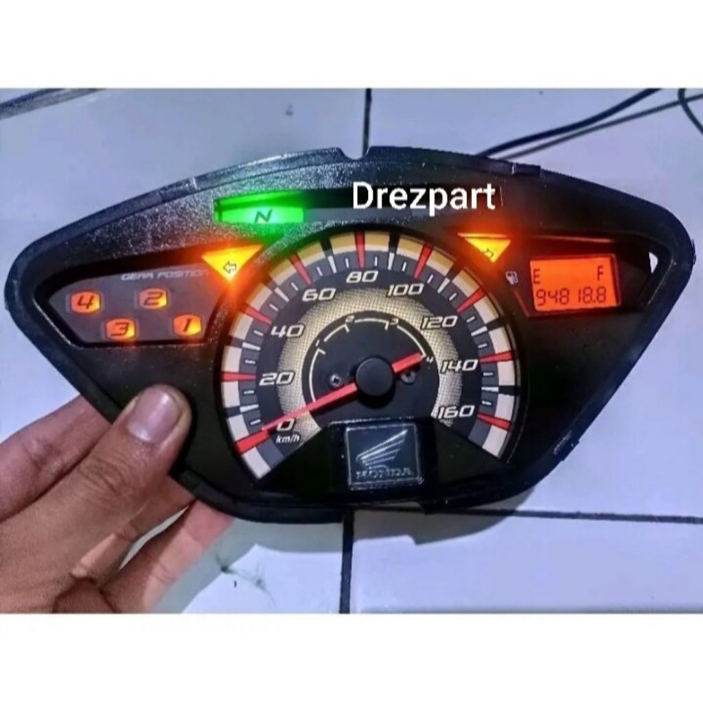 mesin speedometer spidometer motor Honda Supra x 125 batman