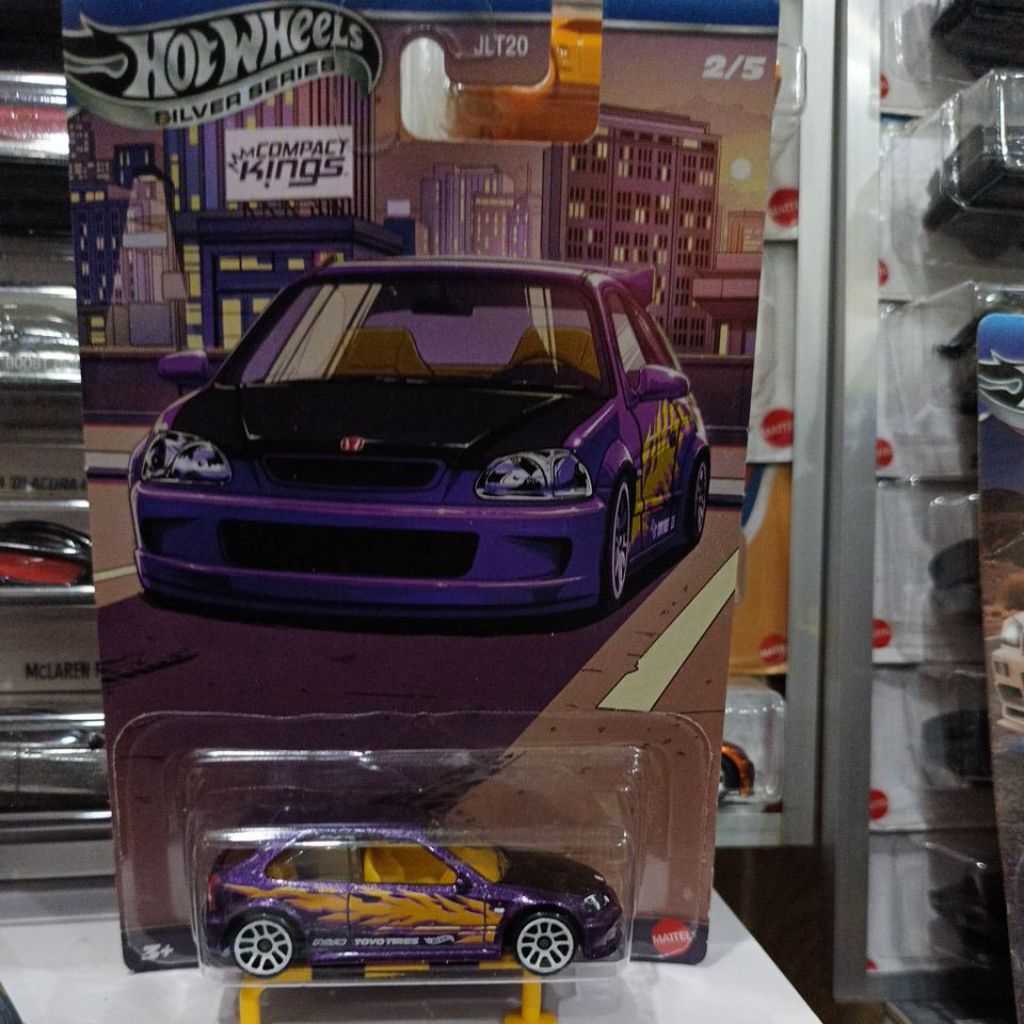 hot wheels silver series Compact kings