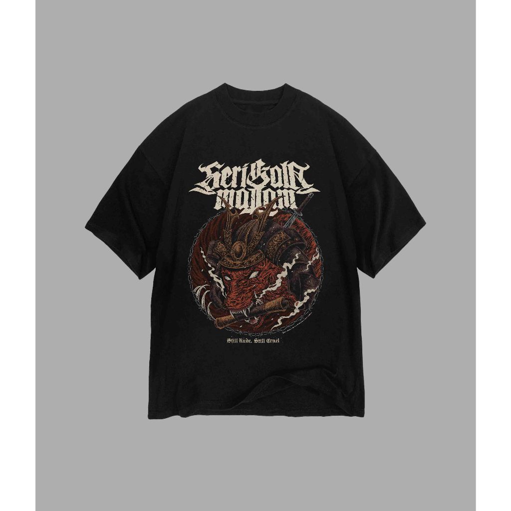 KAOS SERIGALA MALAM X FROGSTONE