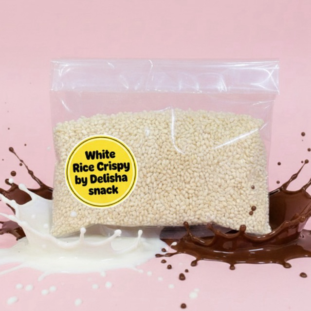 Rice Crispy putih 250gr | white rice crispy | rice crispy