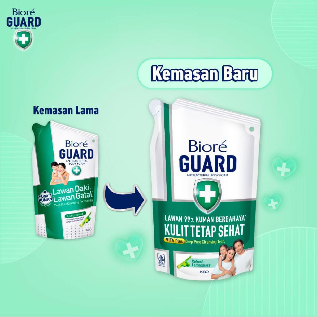 BIORE GUARD body foam 800ML promo