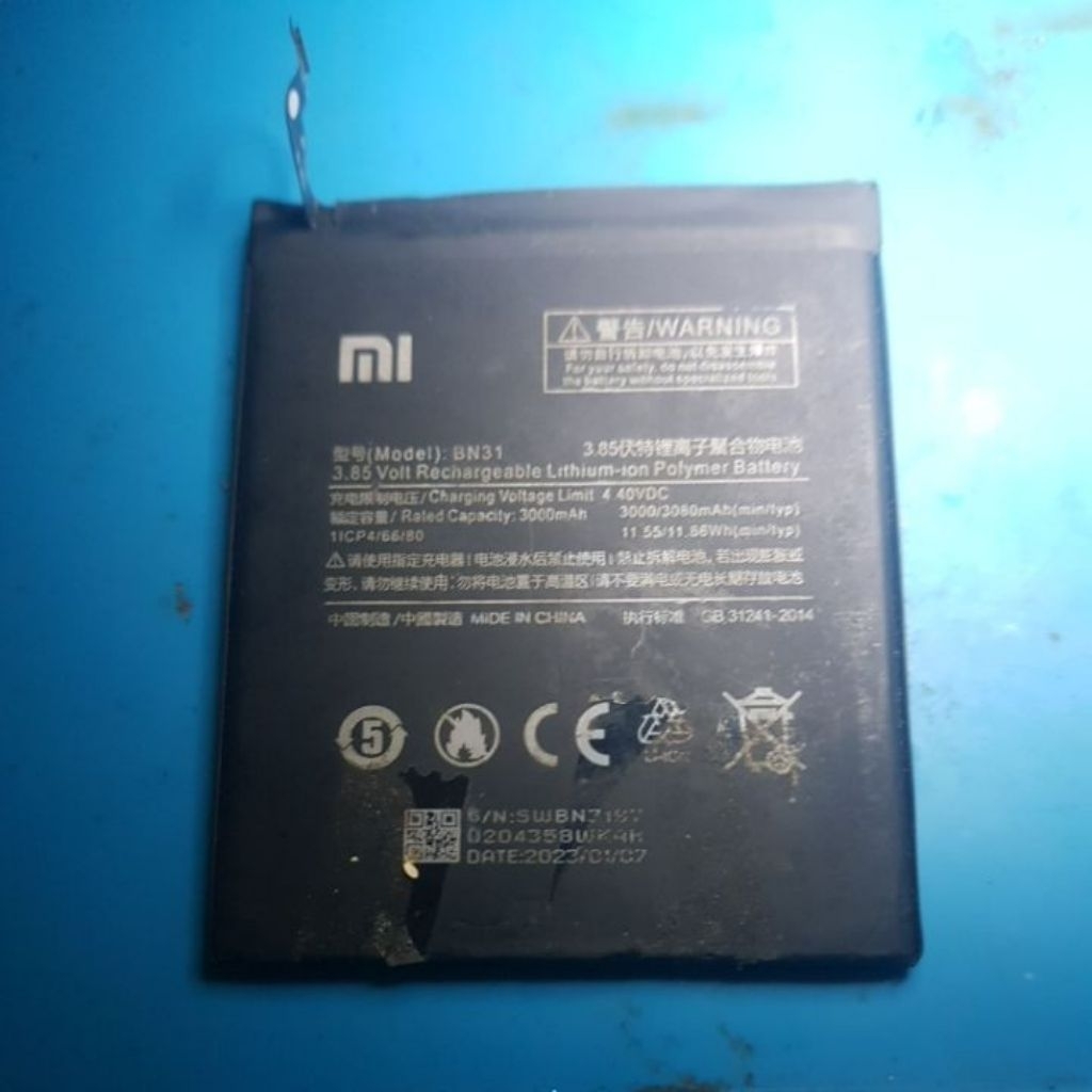 Baterai Xiaomi BN31