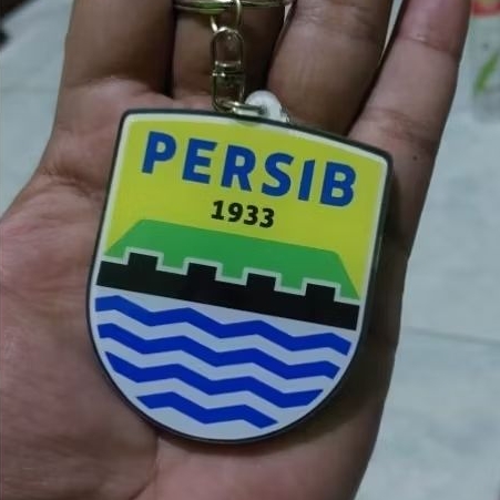 Gantungan Kunci Akrilik Logo Persib Bandung