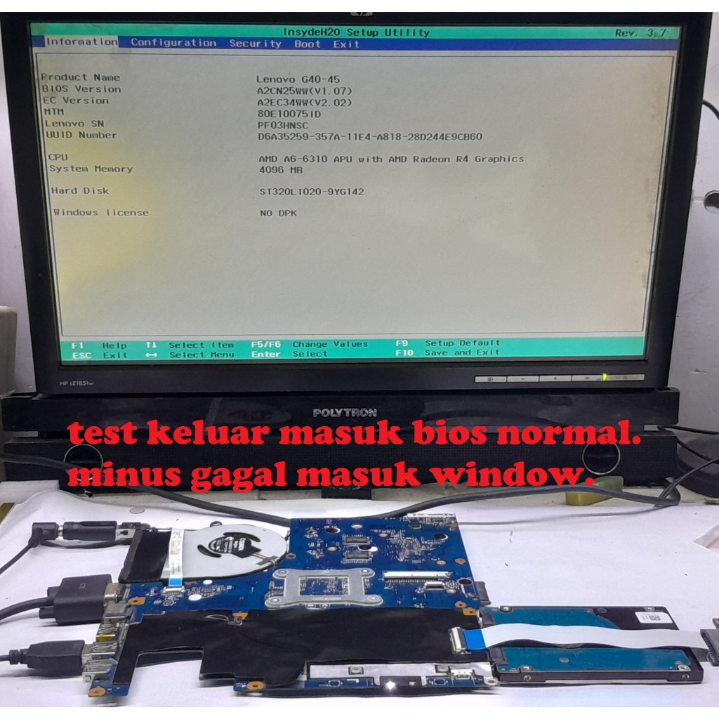 MAINBOARD G40-45,G40-30 MINUS