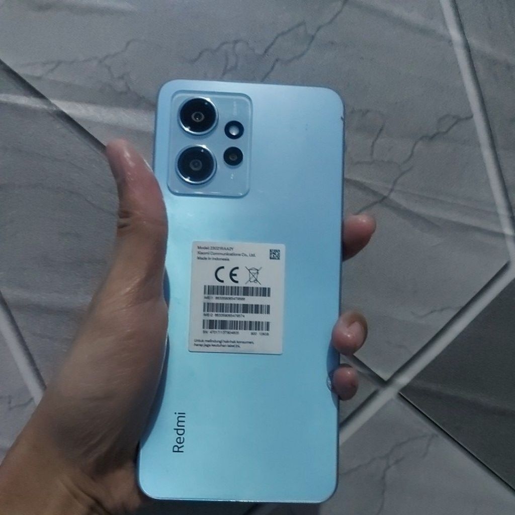 hp second redmi note 12 ram6 128gb unit only