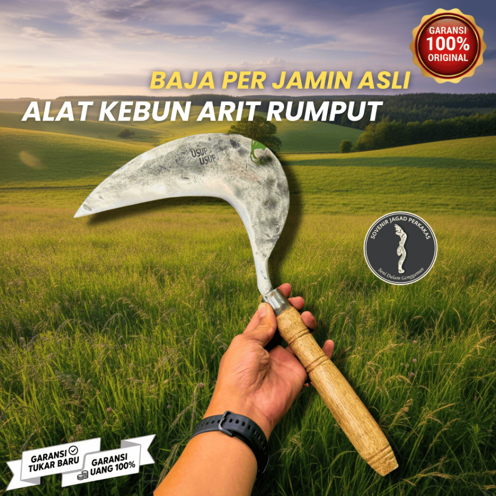 ALAT KEBUN ARIT RUMPUT Baja Per Mobil Asli Tajam Siap Pakai Berkebun Bertani Ladang Taman Kebersihan