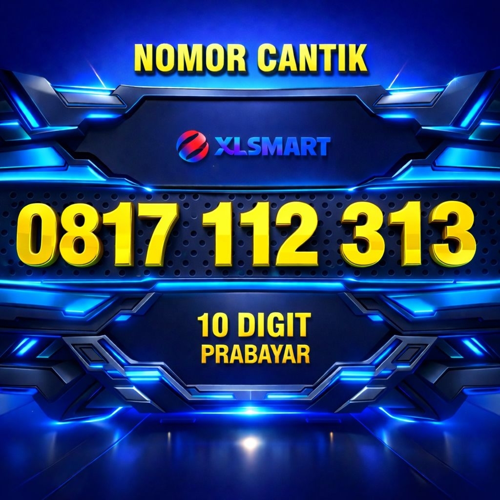 NOMOR CANTIK 10 DIGIT Kartu Perdana XL 10 Digit 112233