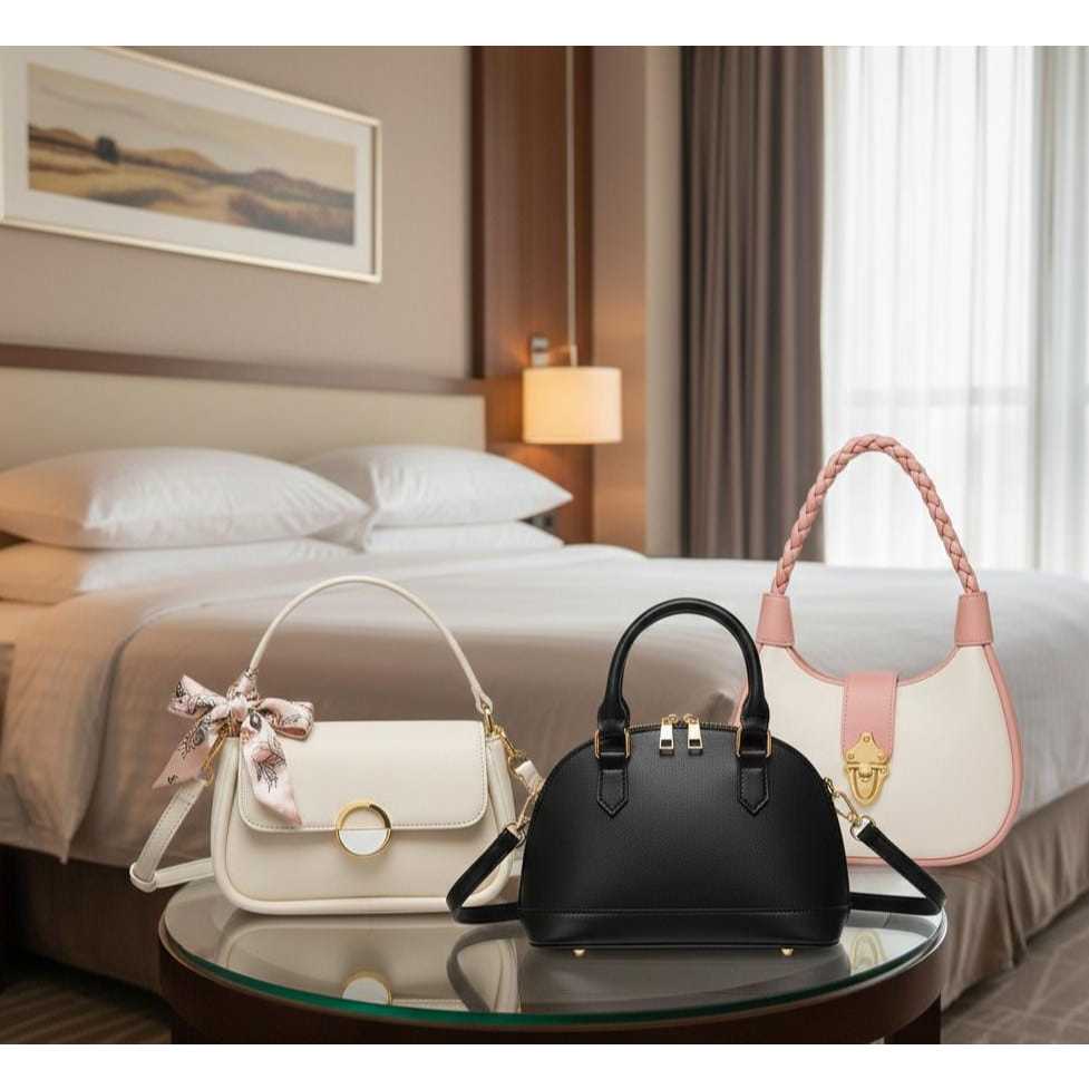 Paket Bundling 100rb Dapat 3 Tas Selampang Wanita