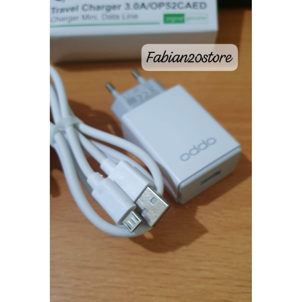 Charger Oppo F1 / F1+ / F1S micro usb travel adapter original