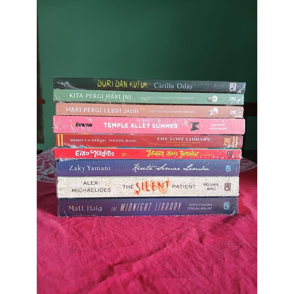 Novel Midnight Library, Silent Patient, The Fountains of Silence, Duri dan Kutuk