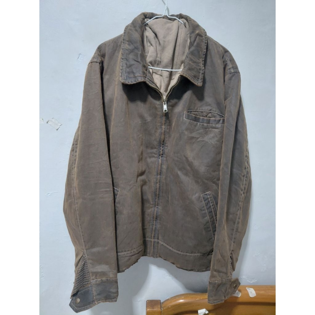 Jaket columbia bahan detroit