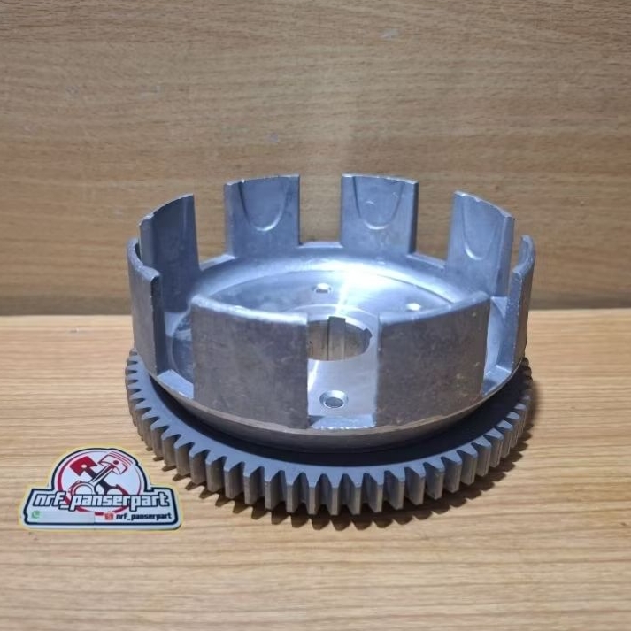 RUMAH KOPLING GL100//MANGKOK KOPLING/GIGI GENDENG [KAMPAS KOPLING] HONDA GL 100/GL 125 CB-100/CB-125