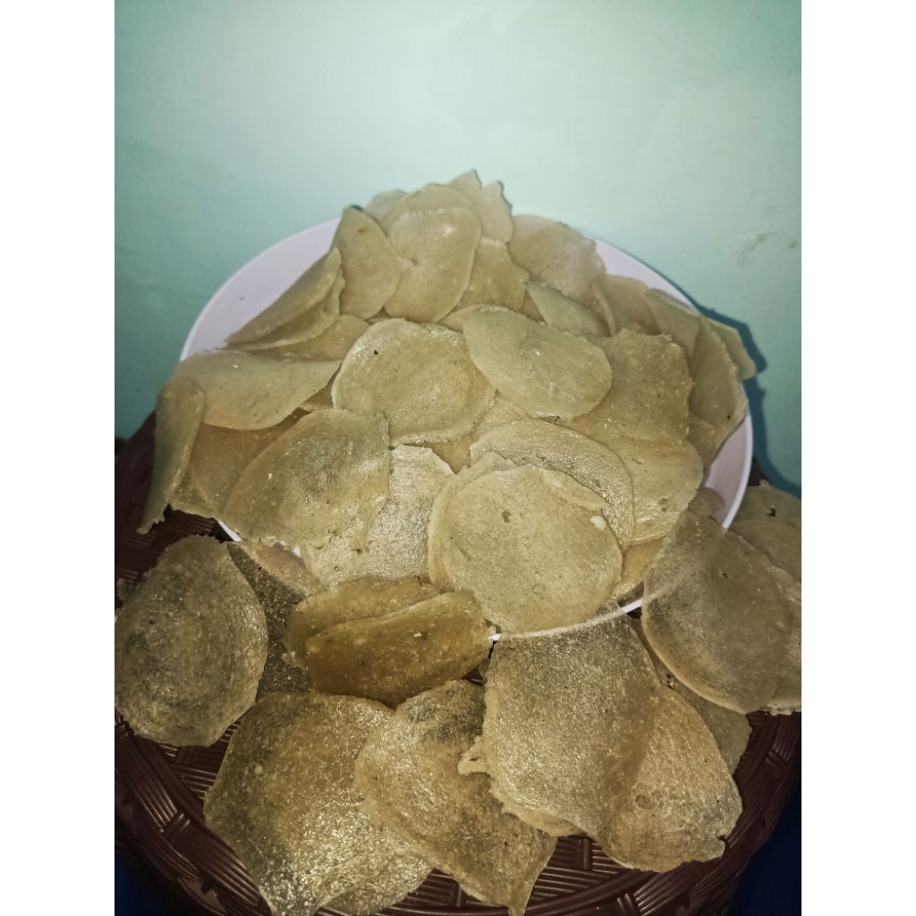 KRUPUK UPIL POLOS ORIGINAL ASLI KEDIRI