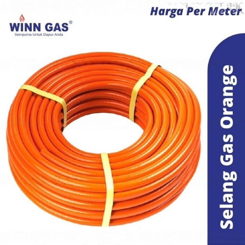 SELANG GAS LPG MERK WINN // SELANG GAS LPG METERAN MERK WINN