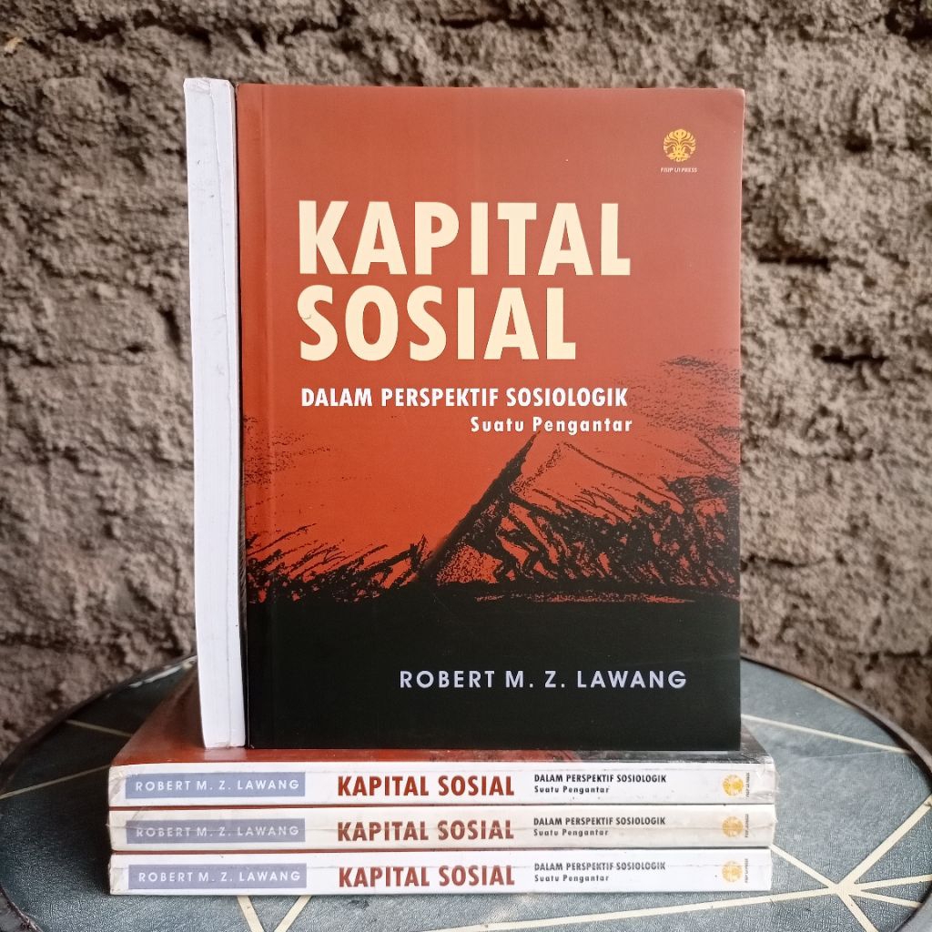 Buku KAPITAL SOSIAL Dalam Perspektif Sosiologik Suatu Pengantar | buku ori
