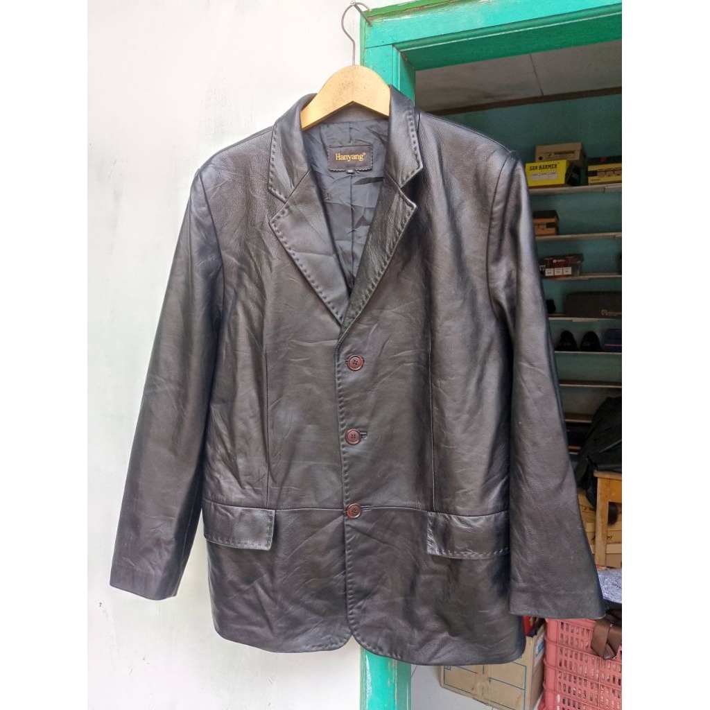Jas Kulit Domba Sulam Hanyang