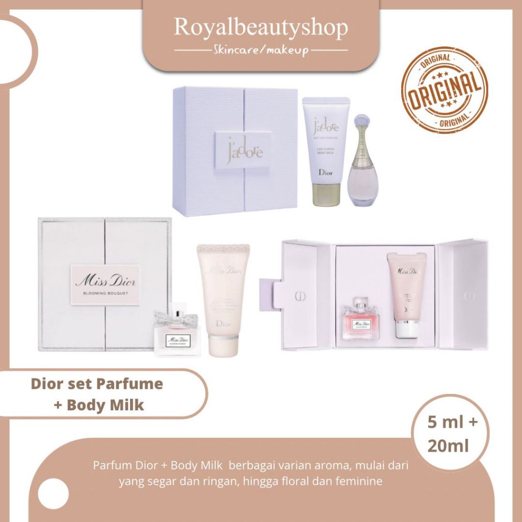 DIOR JADORE SET / MISS DIOR SET / BLOOMING BOUQUET SET / JADORE & DIOR ESSENCE EDITION
