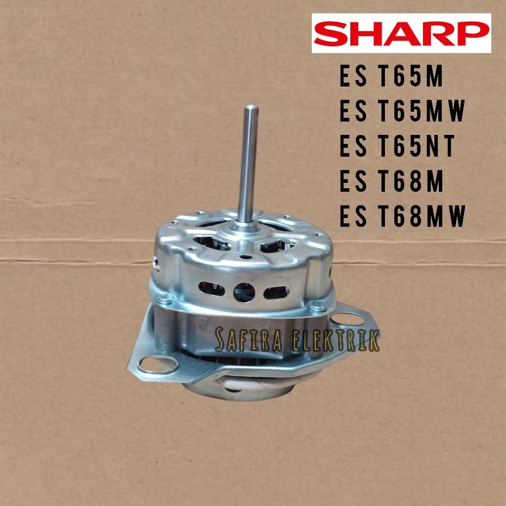 DINAMO WASH ES T65 T68 M MW NT / MOTOR PENCUCI MESIN CUCI 2 TABUNG SHARP T65M T65MW T65NT T68M T68MW