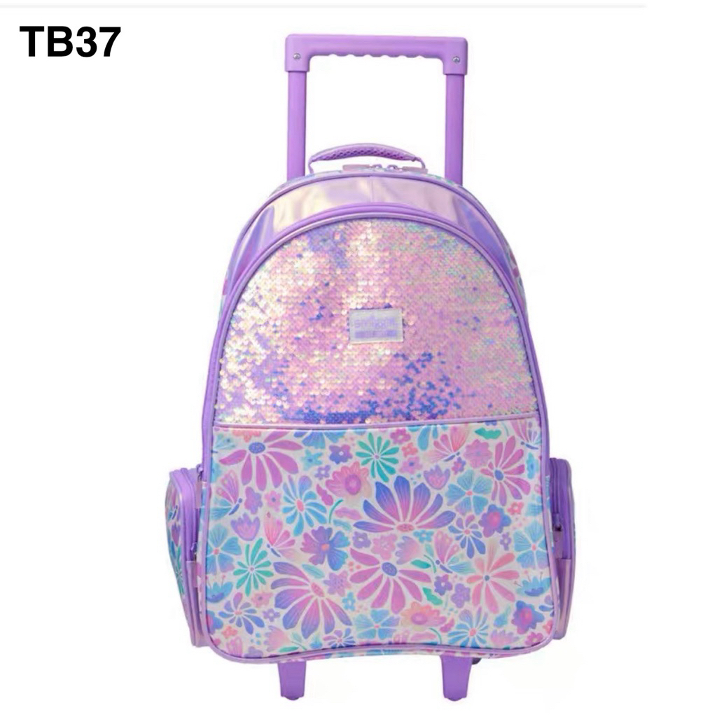 TROLLEY ANAK SD TB37 SW FLOWER PURPLE