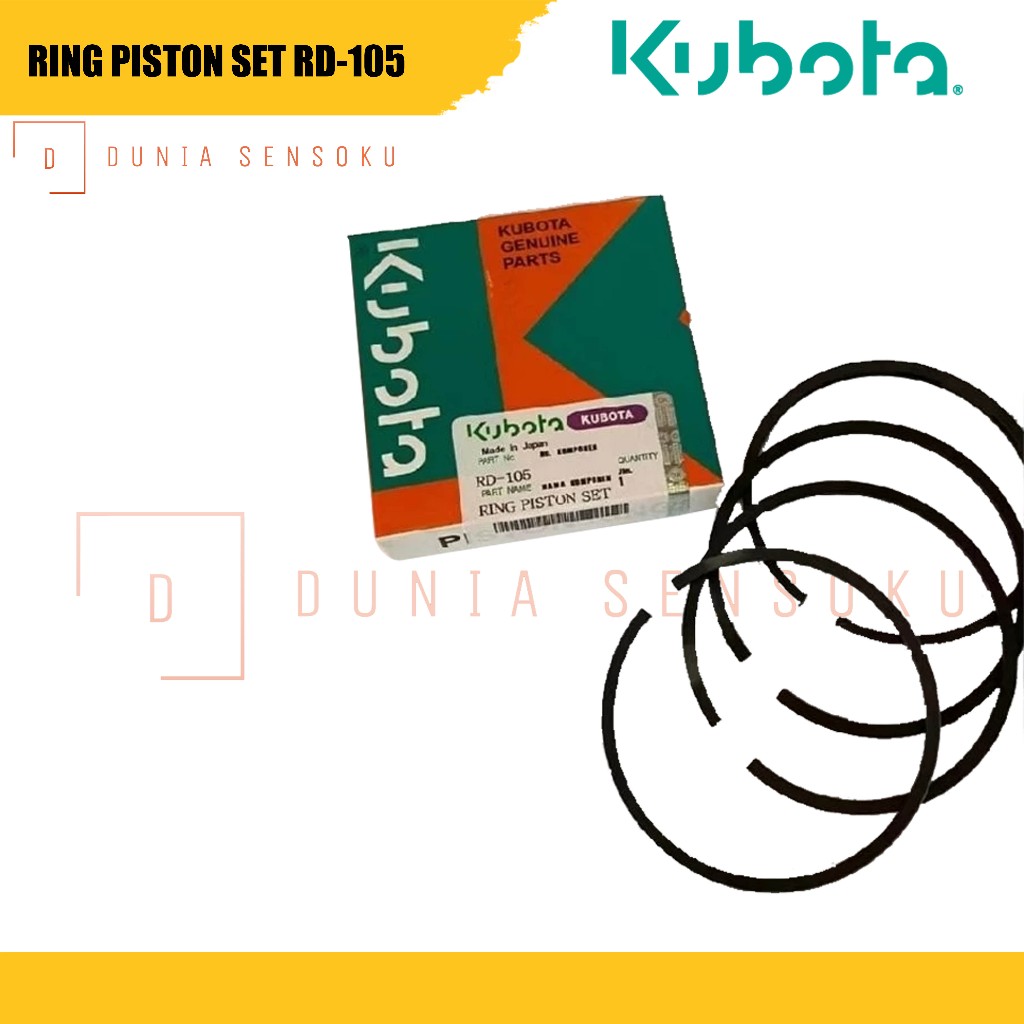 RING PISTON RD-105 NEW KUBOTA ORIGINAL