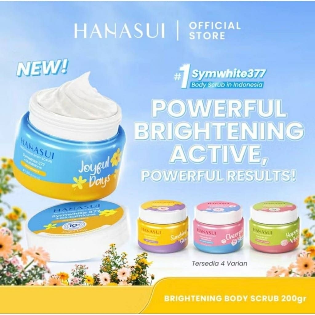[Scrub] Hanasui Brightening Body Scrub - Sunshine Glow