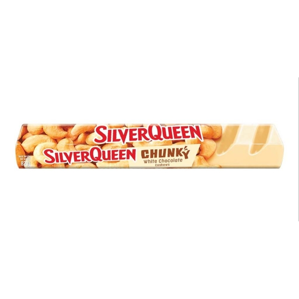 cokelat SilverQueen/SilverQueen Chunky Bar White Chocolate/SilverQueen Milk Chocolate Almond/SilverQ