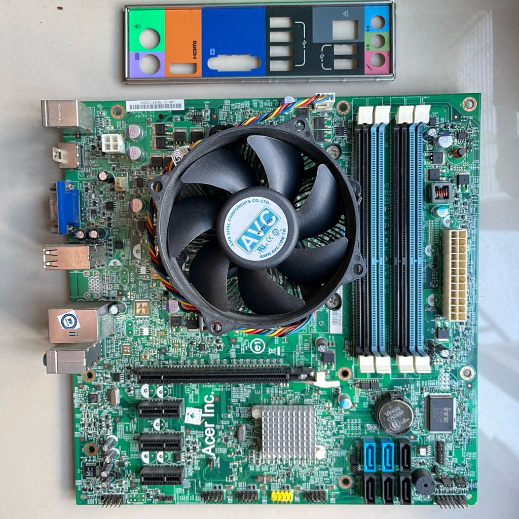 MOBO ACER H67 + CORE I3 2100 3.1GHZ + FAN LGA 1155 DDR3 GEN2