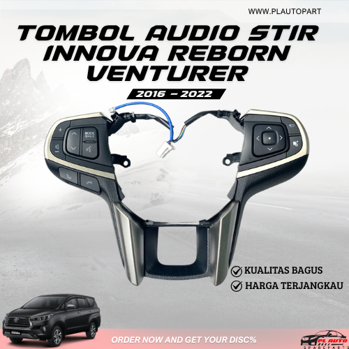 TOMBOL AUDIO STIR INNOVA REBORN VENTURER
