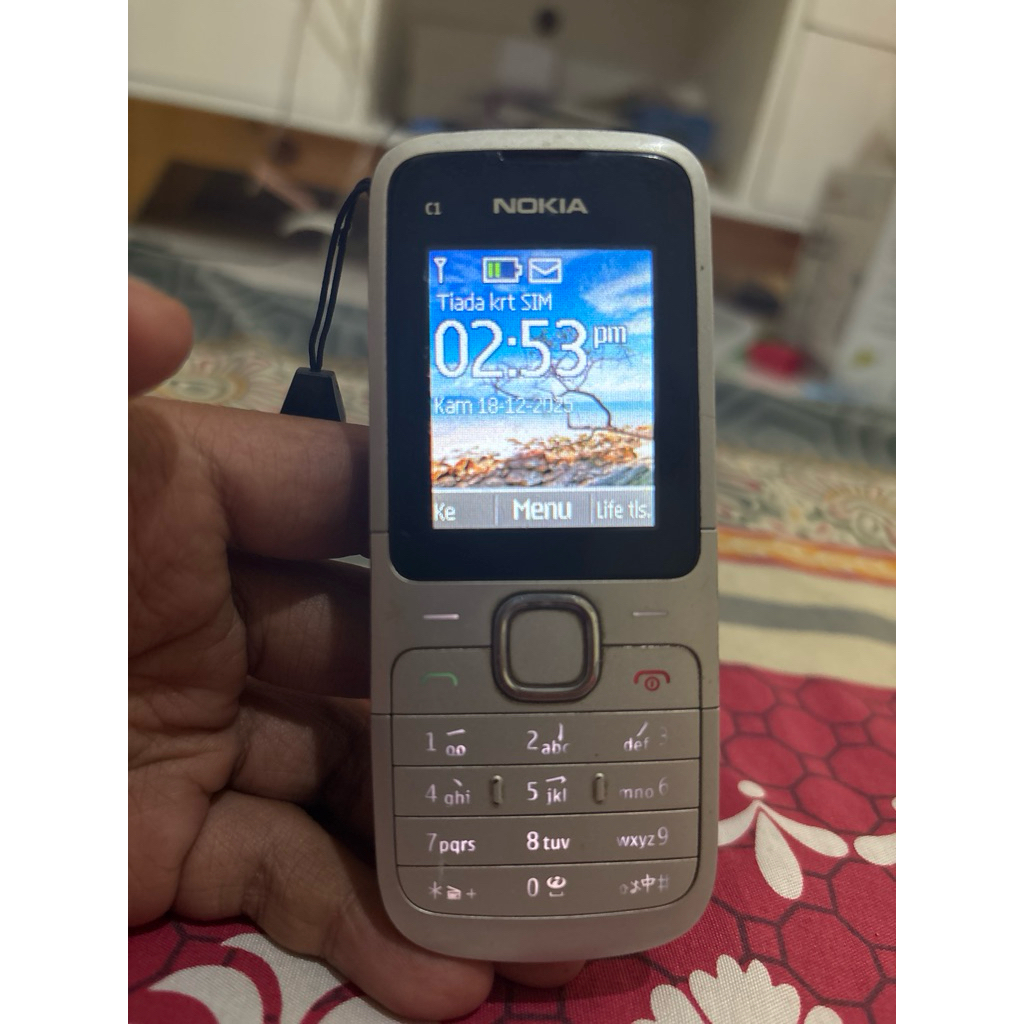 nokia c1 mesin hidup hp jadul unik
