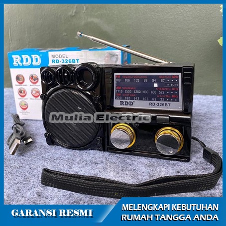 Radio Speaker FLECO F-327B / RD-326BT FM/AM/SW 3 Band Speaker Radio bluetooth