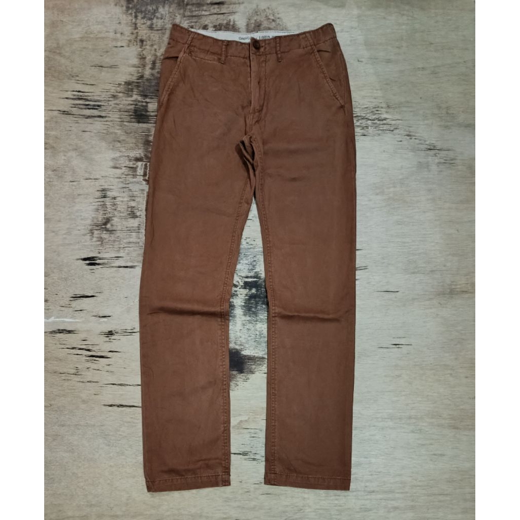 Celana Chino GAP Coklat Size 28