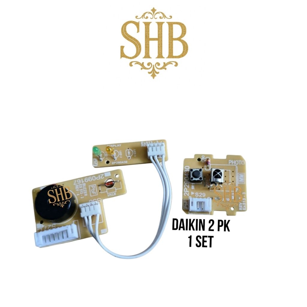 PCB sensor remote AC DAIKIN 2 PK 1 set - Receiver AC daikin 2PK