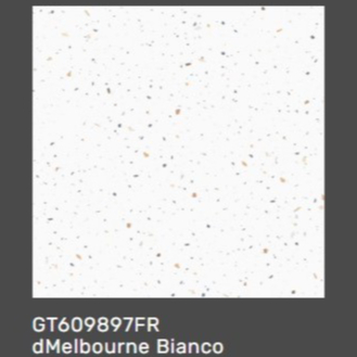 Granit Roman GT609897FR dMelbroune Bianco / Granit  Cocok Untuk Dinding, Meja Dapur 60x60  Kw1 & kw2