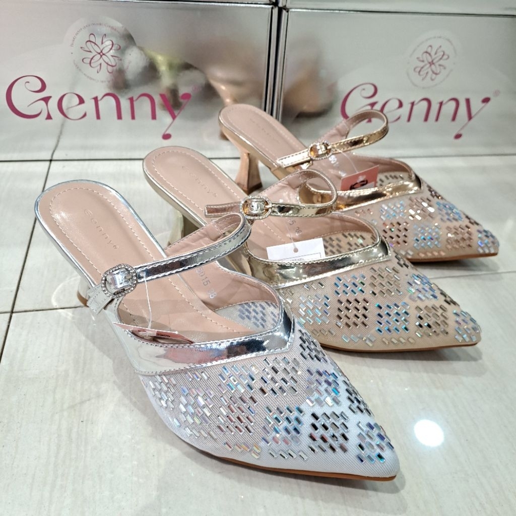 sepatu heels 6 cm pesta wanita genny