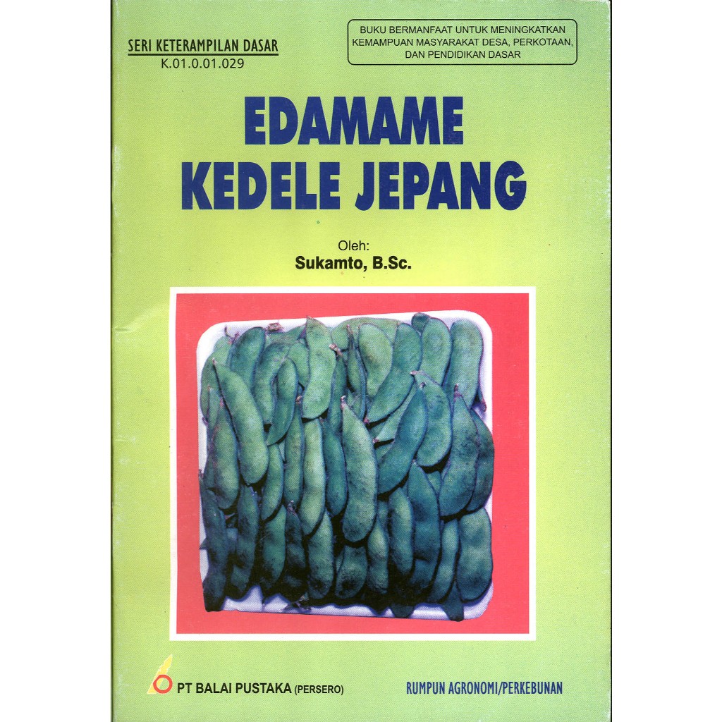 Buku Edamame Kedelai Jepang