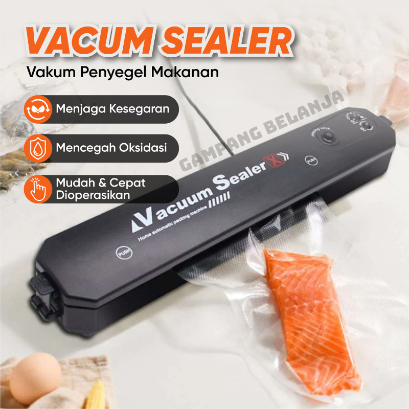 Vacuum Sealer Makanan/ Alat Vakum Makanan/ Mesin Penyegel Vakum Makanan