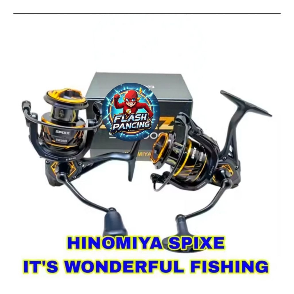 REEL HINOMIYA SPIXE (2000-6000) - POWER HANDLE