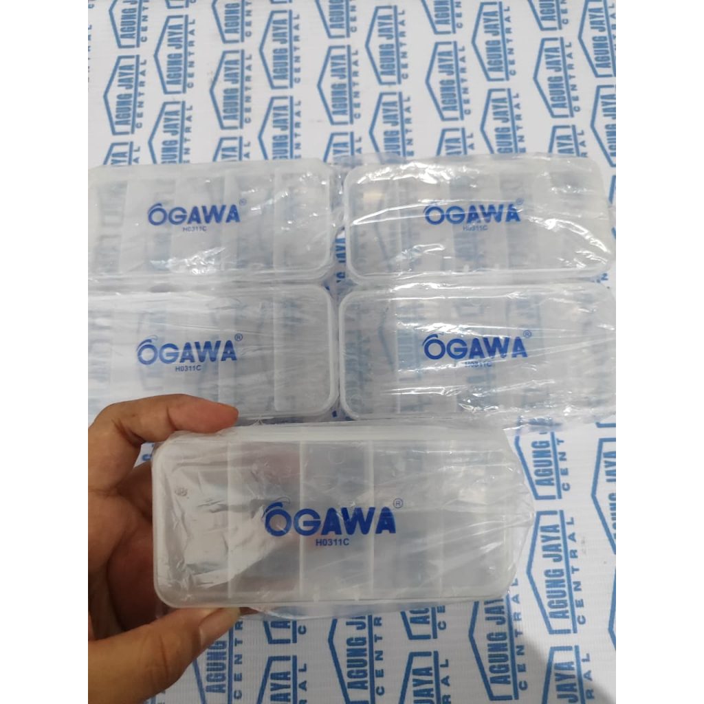 BOX MINO OGAWA ORIGINAL | KOTAK UMPAN PANCING MINNOW LURE AKSESORIS PANCING