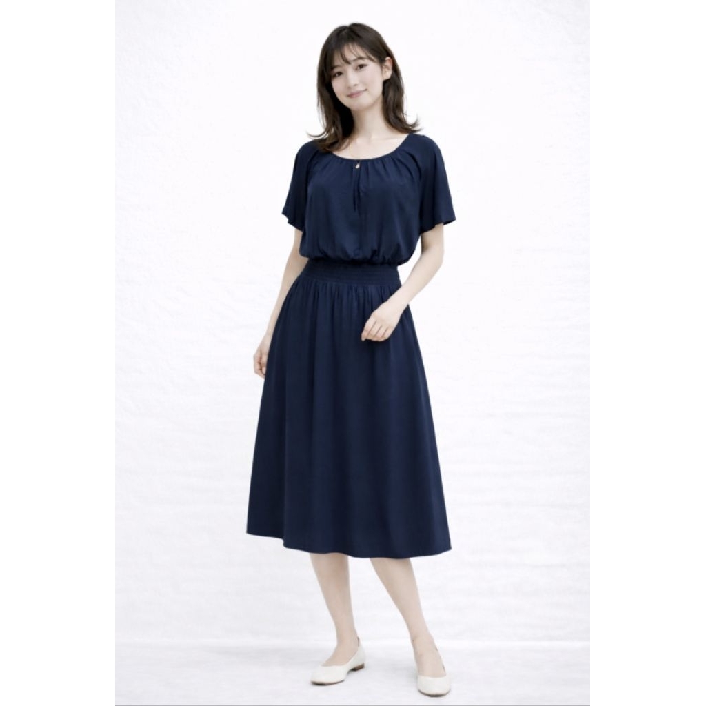 Dress UNIQLO Dark Navy (S)