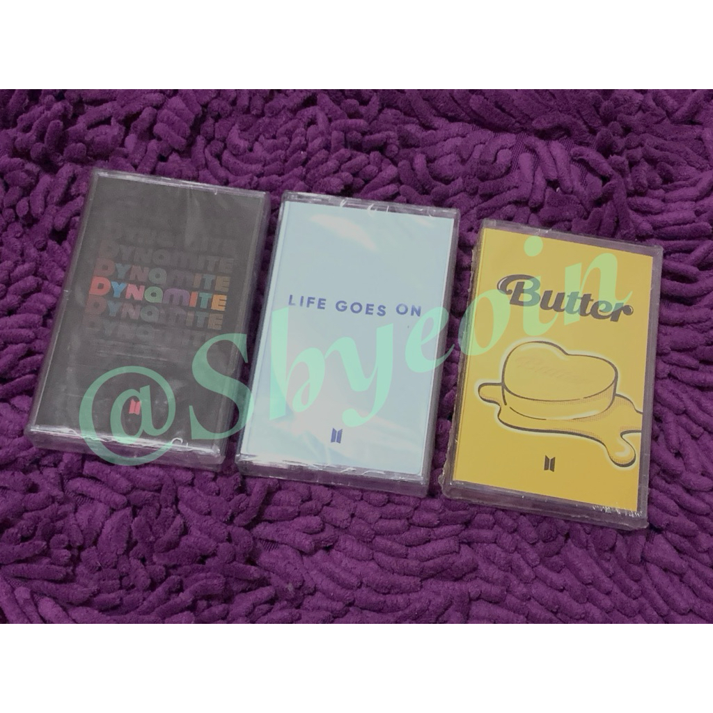 BTS Cassette SEALED - Dynamite, Life Goes On, Butter