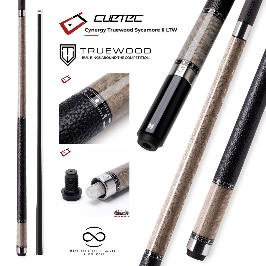 Cuetec Truewood Sycamore II - LTW / Stik Play