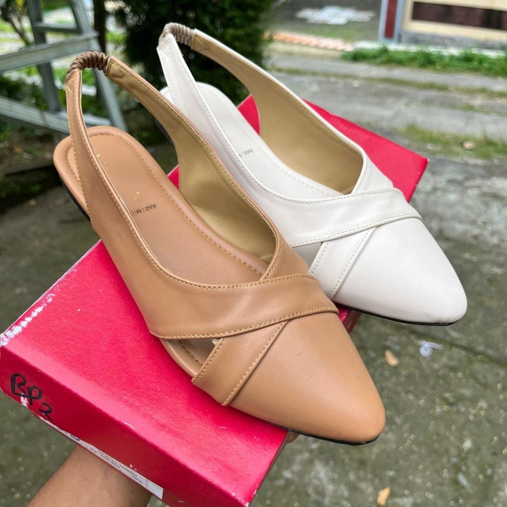 Sepatu balet matahari wanita terbaru - flat shoes kerja  Matahari