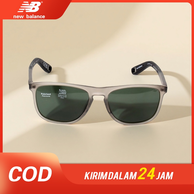 New Balance Kacamata Olahraga Polarized UV400 Pria Wanita Anti Silau HD Mengemudi/Bersepeda 437-977