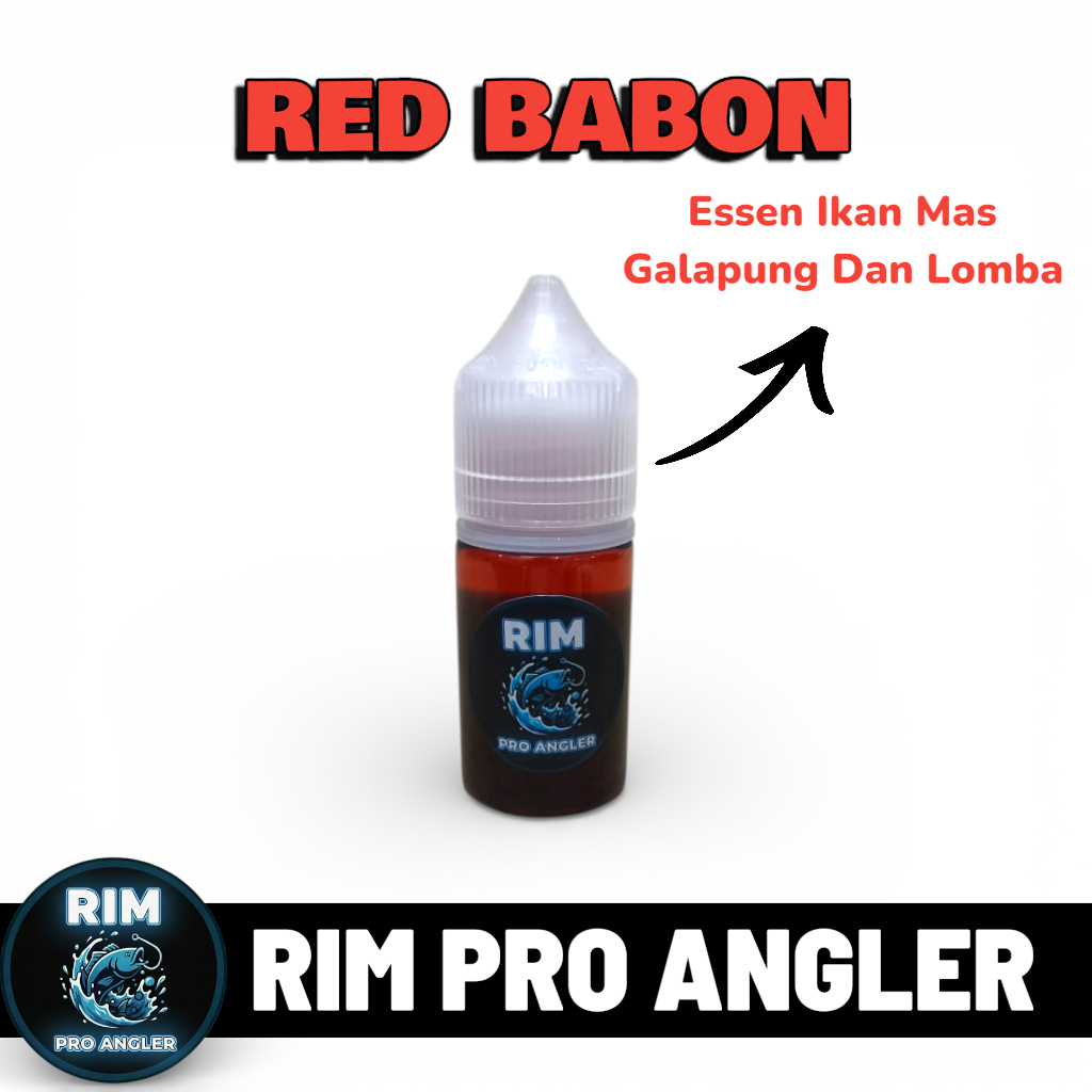 RIM RED BABON Essen Oplosan Ikan Mas Galapung Dan Lomba 30ml
