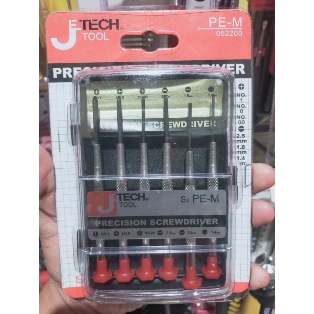 jetech precision screwdriver set 6 pcs