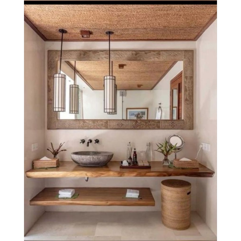 meja wastafel set atas bawah/top table Wastafel